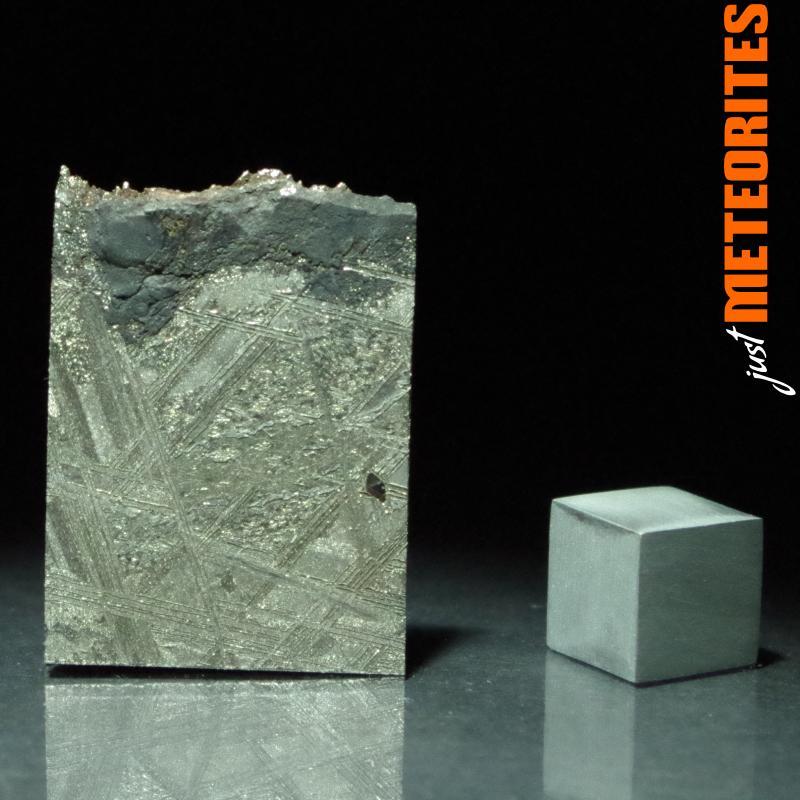 Muonionalusta meteorite slice 7.9g recrystallized