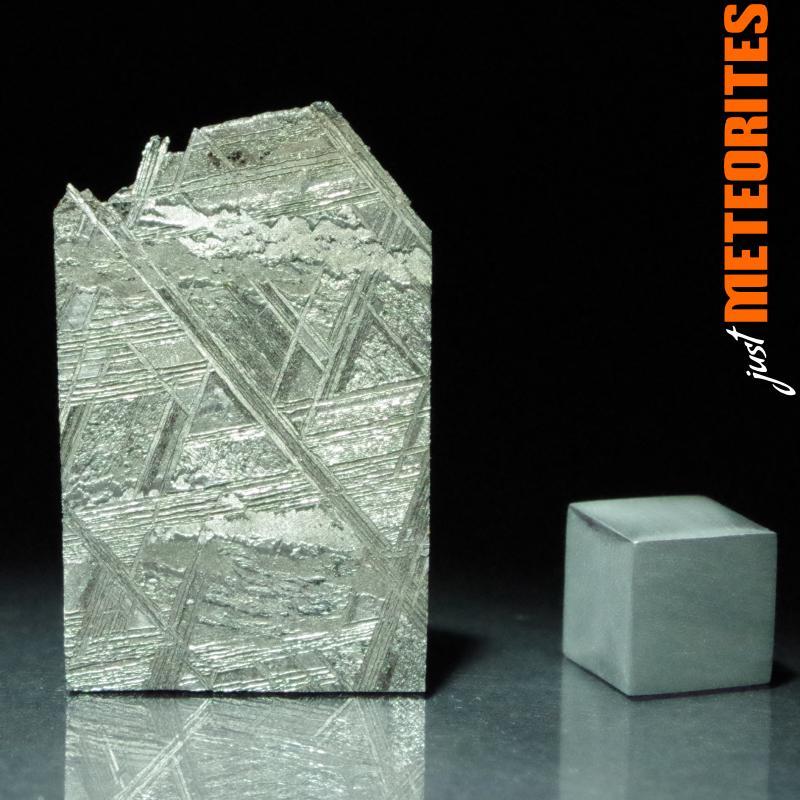 Muonionalusta meteorite slice 8.4g recrystallized
