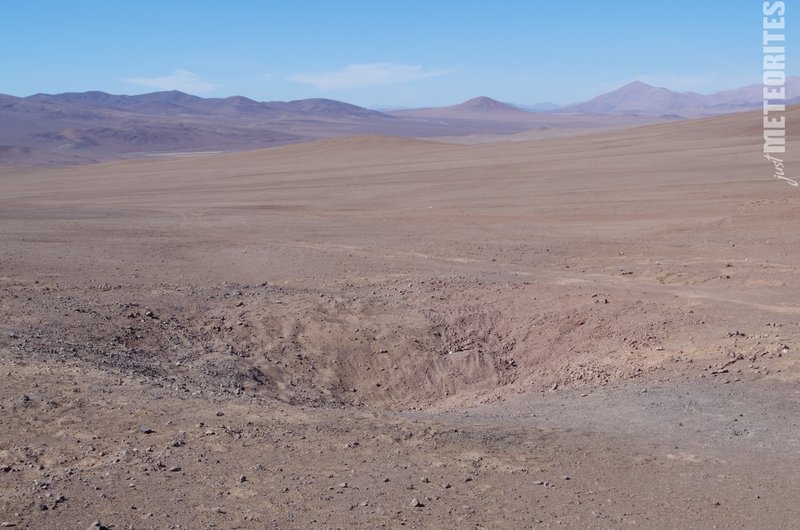 The largest Vaca Muerta meteorite crater