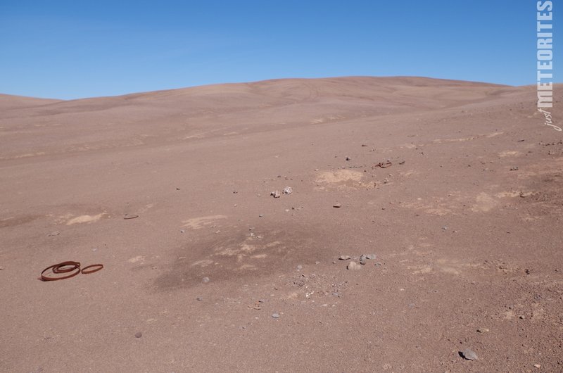 One place where miners broke apart Vaca Muerta meteorites