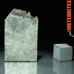 Muonionalusta meteorite slice 8.4g recrystallized