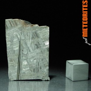 Muonionalusta meteorite slice 9.7g with shock fracture