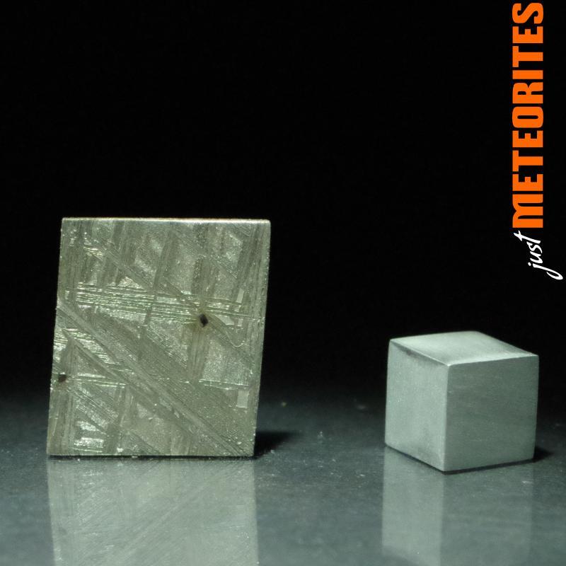 Muonionalusta meteorite slice 5.2g with shock fracture