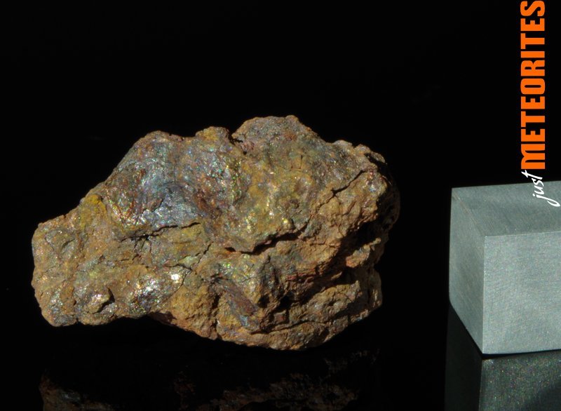 Vaca Muerta meteorite - note the shining siderite